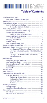 Preview for 3 page of Datalogic QuickScan BC2030 Quick Reference Manual