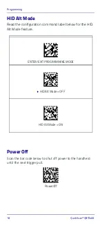 Preview for 26 page of Datalogic QuickScan BC2030 Quick Reference Manual