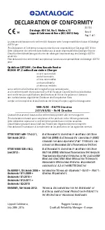 Preview for 63 page of Datalogic QuickScan BC2030 Quick Reference Manual