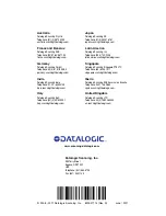 Preview for 37 page of Datalogic QuickScan Mobile Quick Reference Manual