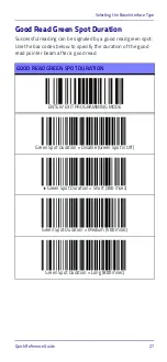 Preview for 35 page of Datalogic QuickScan QBT21 Series Quick Reference Manual