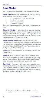 Preview for 36 page of Datalogic QuickScan QBT21 Series Quick Reference Manual