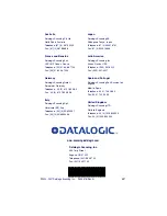 Preview for 336 page of Datalogic QuickScan QS6500 Product Reference Manual