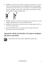 Preview for 5 page of Datamars 1000/X1/401 User Manual