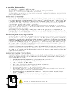 Preview for 3 page of Datamax E-Class Mark II Operator'S Manual