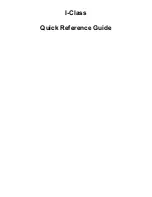 Datamax I-4201 Quick Reference Manual preview