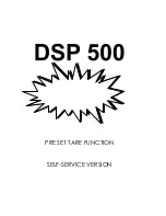 Preview for 113 page of DATAPROCESS DSP 500 User Manual