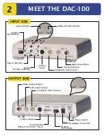 Preview for 3 page of Datavideo DAC-100 Installation Manual