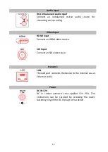 Preview for 12 page of Datavideo NVS-34 Instruction Manual