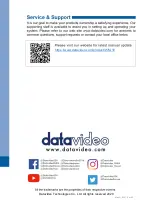 Preview for 20 page of Datavideo VM-11 Instruction Manual