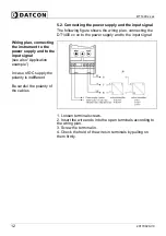 Preview for 12 page of Datcon DT1400 RL2 IA Operating Instructions Manual