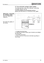 Preview for 15 page of Datcon DT1400 RL2 IA Operating Instructions Manual