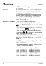 Preview for 38 page of Datcon DT1400 RL2 IA Operating Instructions Manual