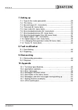 Preview for 3 page of Datcon DT9100 B Operating Instructions Manual