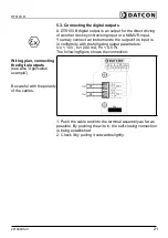 Preview for 21 page of Datcon DT9100 B Operating Instructions Manual