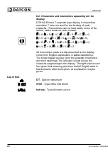 Preview for 26 page of Datcon DT9100 B Operating Instructions Manual