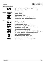 Preview for 27 page of Datcon DT9100 B Operating Instructions Manual