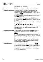 Preview for 32 page of Datcon DT9100 B Operating Instructions Manual