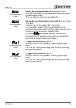 Preview for 51 page of Datcon DT9100 B Operating Instructions Manual