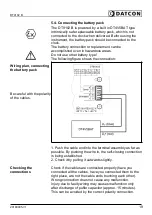 Preview for 19 page of Datcon DT9102 B Operating Instructions Manual