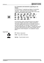 Preview for 23 page of Datcon DT9102 B Operating Instructions Manual