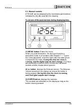 Preview for 25 page of Datcon DT9102 B Operating Instructions Manual