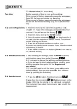 Preview for 28 page of Datcon DT9102 B Operating Instructions Manual