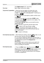 Preview for 35 page of Datcon DT9102 B Operating Instructions Manual