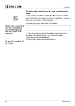 Preview for 16 page of Datcon DT9102 I4 Operating Instructions Manual