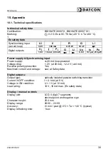 Preview for 39 page of Datcon DT9102 I4 Operating Instructions Manual