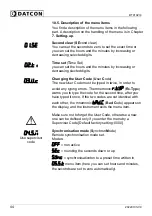 Preview for 44 page of Datcon DT9102 I4 Operating Instructions Manual