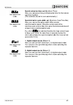 Preview for 45 page of Datcon DT9102 I4 Operating Instructions Manual