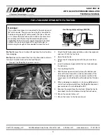 Preview for 13 page of Davco SHOP PRO ST Technical Manual