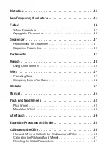 Preview for 6 page of Dave Smith Instruments ob-6 Operation Manual