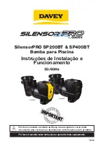 Preview for 81 page of Davey SilensorPRO SP200BT Installation And Operating Instructions Manual