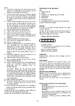 Preview for 16 page of David Lewis Solaris Instruction On Mounting And Use Manual