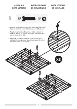 Preview for 8 page of DaVinci Charlie M12898 Manual