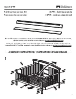 Preview for 10 page of DaVinci Elizabeth II Assembly Instructions Manual