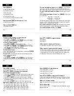 Preview for 4 page of DAVIS and Vantage Pro Quick Reference Manual