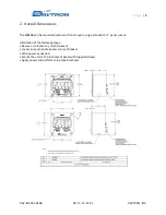 Preview for 5 page of Davtron 850B Installation Manual