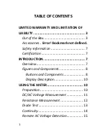 Preview for 2 page of Dawson Tools DDM190 User Manual