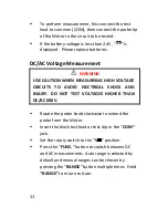 Preview for 12 page of Dawson Tools DDM190 User Manual