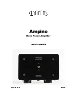 Preview for 1 page of Dayens Ampino User Manual