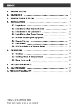 Preview for 2 page of DAYLIFF Domestic Series Installation & Operating Manual