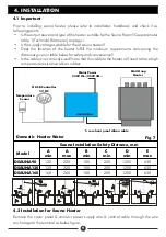 Preview for 11 page of DAYLIFF Domestic Series Installation & Operating Manual