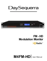 DaySequerra M4FM-HD User Manual preview