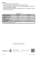 Preview for 4 page of DaytonAudio PUCK TT25-8 User Manual