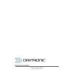 Preview for 54 page of DayTronic 4030 Instruction Manual