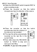 Preview for 7 page of dB9PRO dBR-D1 User Manual