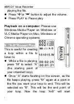 Preview for 9 page of dB9PRO dBR-D1 User Manual